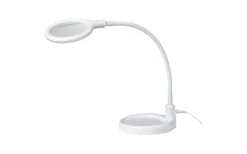 Skrivbordslampor < ArmaturHantverk Moholm Lampa med Förstoringsglas 3 Dioptriers LED 6W 3000K Vit