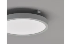Plafonder < Eglo Molay Round Plafond 29cm LED 3000K 20,5W Grå