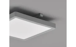 Plafonder < Eglo Molay Square Plafond 29cm LED 3000K 20,5W Grå