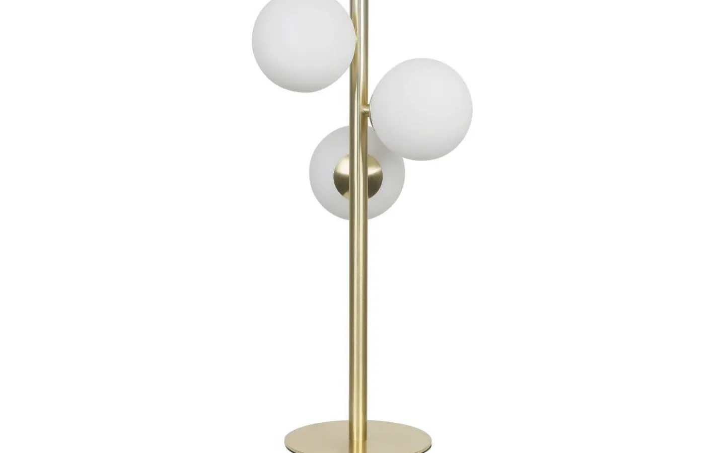 Bordslampor-Aneta Molekyl Bordslampa 46cm Mässing/Opal