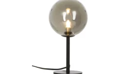 Vardagsrum|Bordslampor < Aneta Molekyl Bordslampa 27cm Svart/Rök