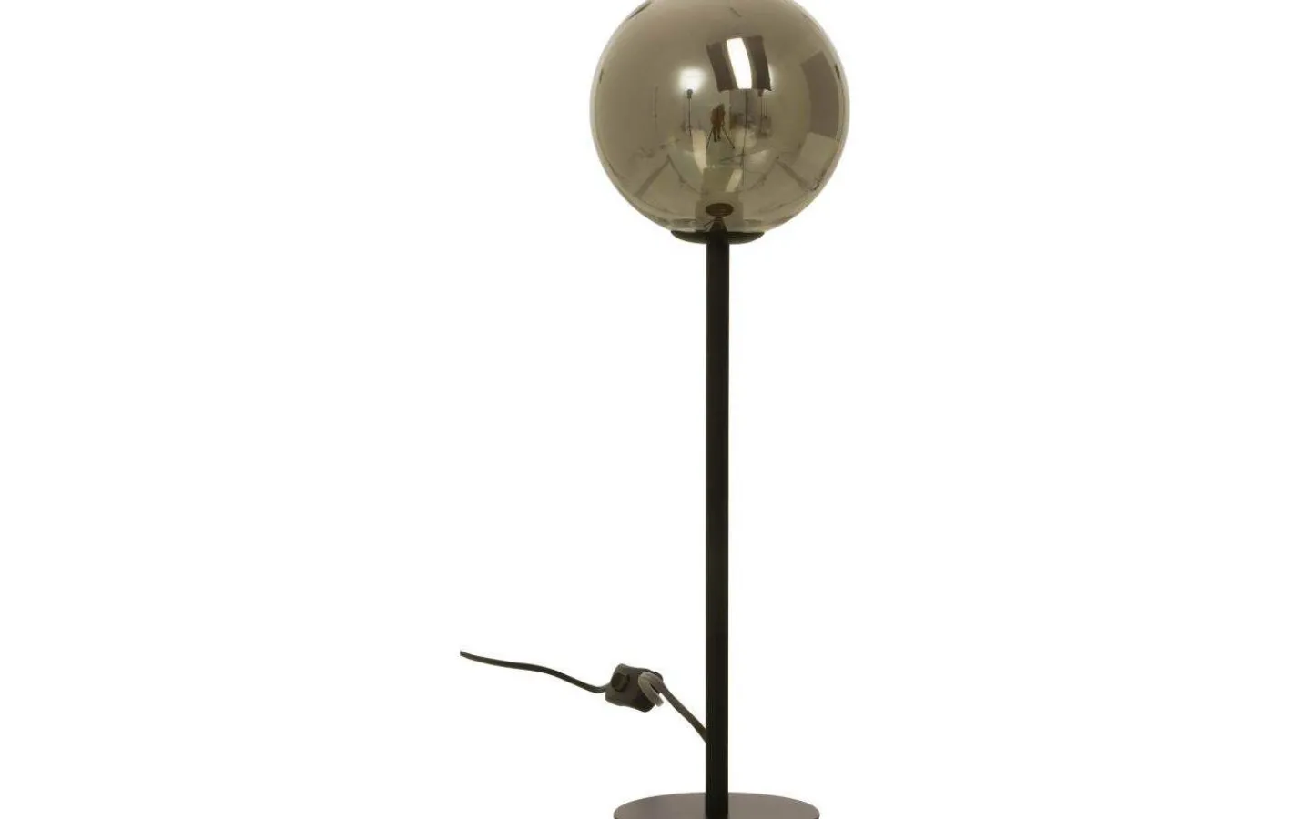 Vardagsrum|Sovrum < Aneta Molekyl Bordslampa 1L 43cm Svart/Rök