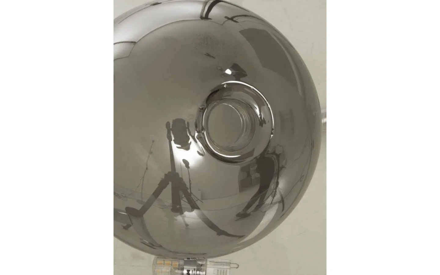 Vardagsrum|Sovrum < Aneta Molekyl Bordslampa 1L 43cm Svart/Rök