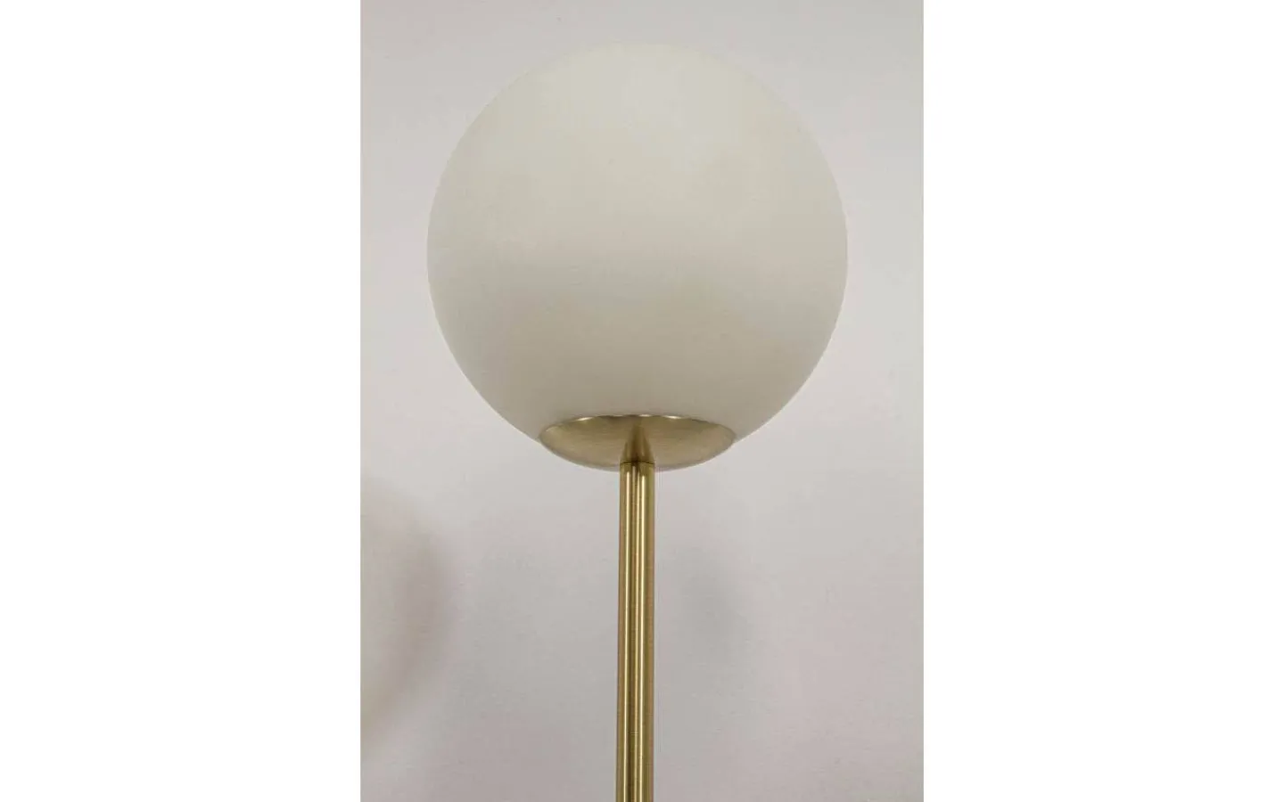 Golvlampor-Aneta Molekyl Golvlampa 130cm Matt Mässing/Vit