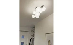 Hall & Trappa|Sovrum-Aneta Molekyl Plafond 58cm Tenn/Vit