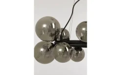 Vardagsrum|Stora Taklampor Ø50-69 Cm-Aneta Molekyl Taklampa 50cm 10L Svart/Rök