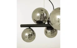 Avlånga Taklampor < Aneta Molekyl Taklampa 58cm 7L Svart/Rök