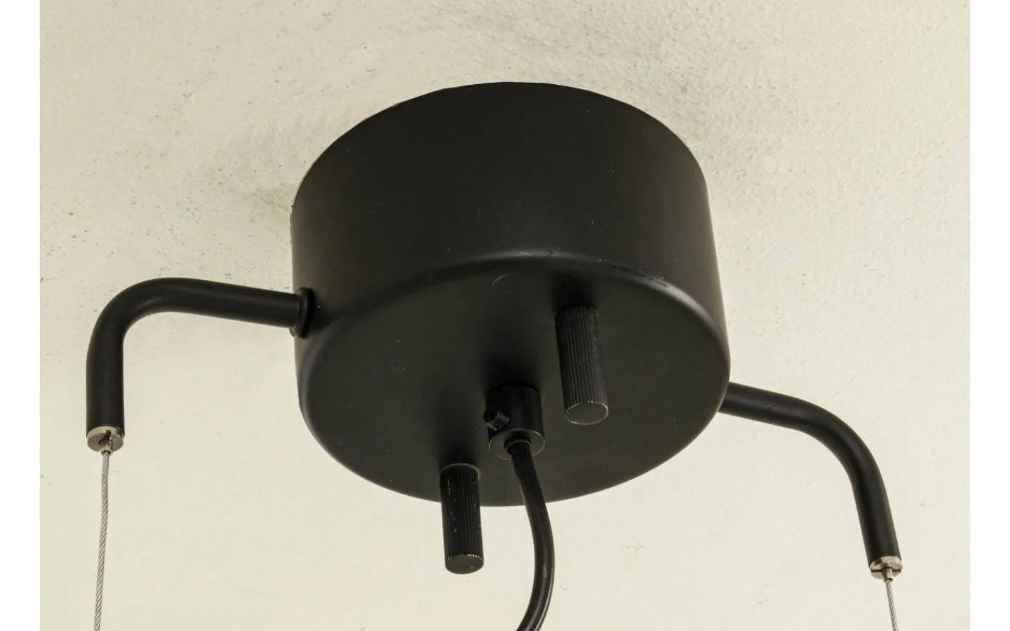 Avlånga Taklampor < Aneta Molekyl Taklampa 58cm 7L Svart/Rök