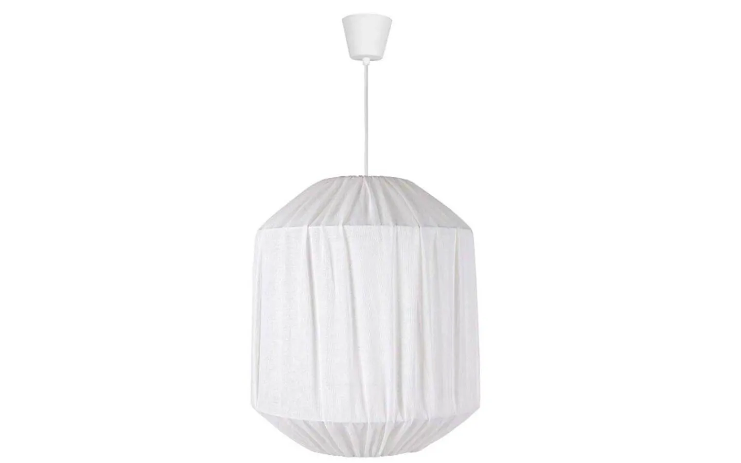 Sovrum-Oriva Molly Taklampa 40cm Vit