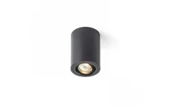 Takspot Med 1 Lampa-Rendl Moma Takspotlight 8,5cm Svart