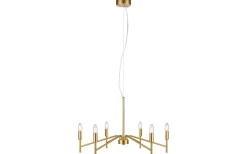 Kök & Matplats|Stora Taklampor Ø70-150 Cm < Markslojd Monarch Taklampa 70cm 6L Guld