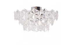 Kristallplafonder|Plafonder-By Rydens Monarque Plafond Ø51cm Klar