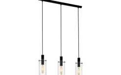 Avlånga Taklampor < Eglo Montefino Taklampa 73cm Svart