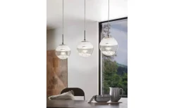 Avlånga Taklampor-Eglo Montefio Taklampa 87cm LED 3000K 3x5W Krom
