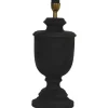 Lampfötter < Hallbergs Monterey Lampfot 41cm Antik Svart