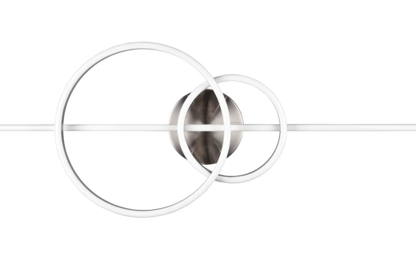 Plafonder-Trio Lighting Montilla Plafond LED i borstat stål