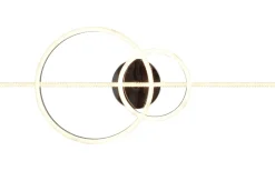 Plafonder-Trio Lighting Montilla Plafond LED krom