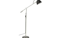 Golvläslampor < Oriva Montreal Golvlampa 140cm Svart