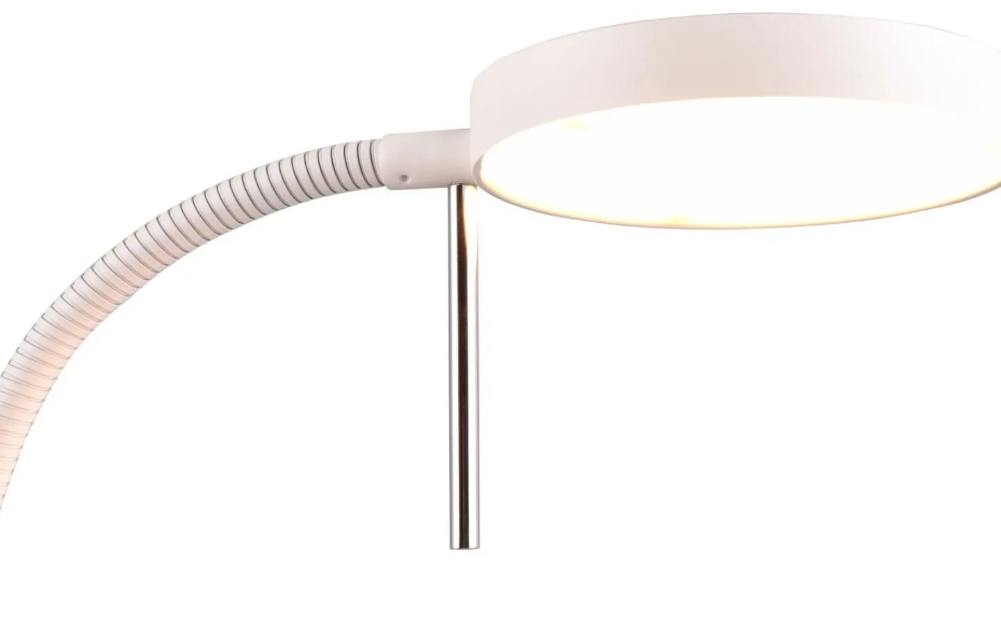 Golvläslampor-Trio Lighting Monza Golvlampa LED mattvit