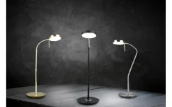 Skrivbordslampor < Trio Lighting Monza Skrivbordslampa LED i borstat stål