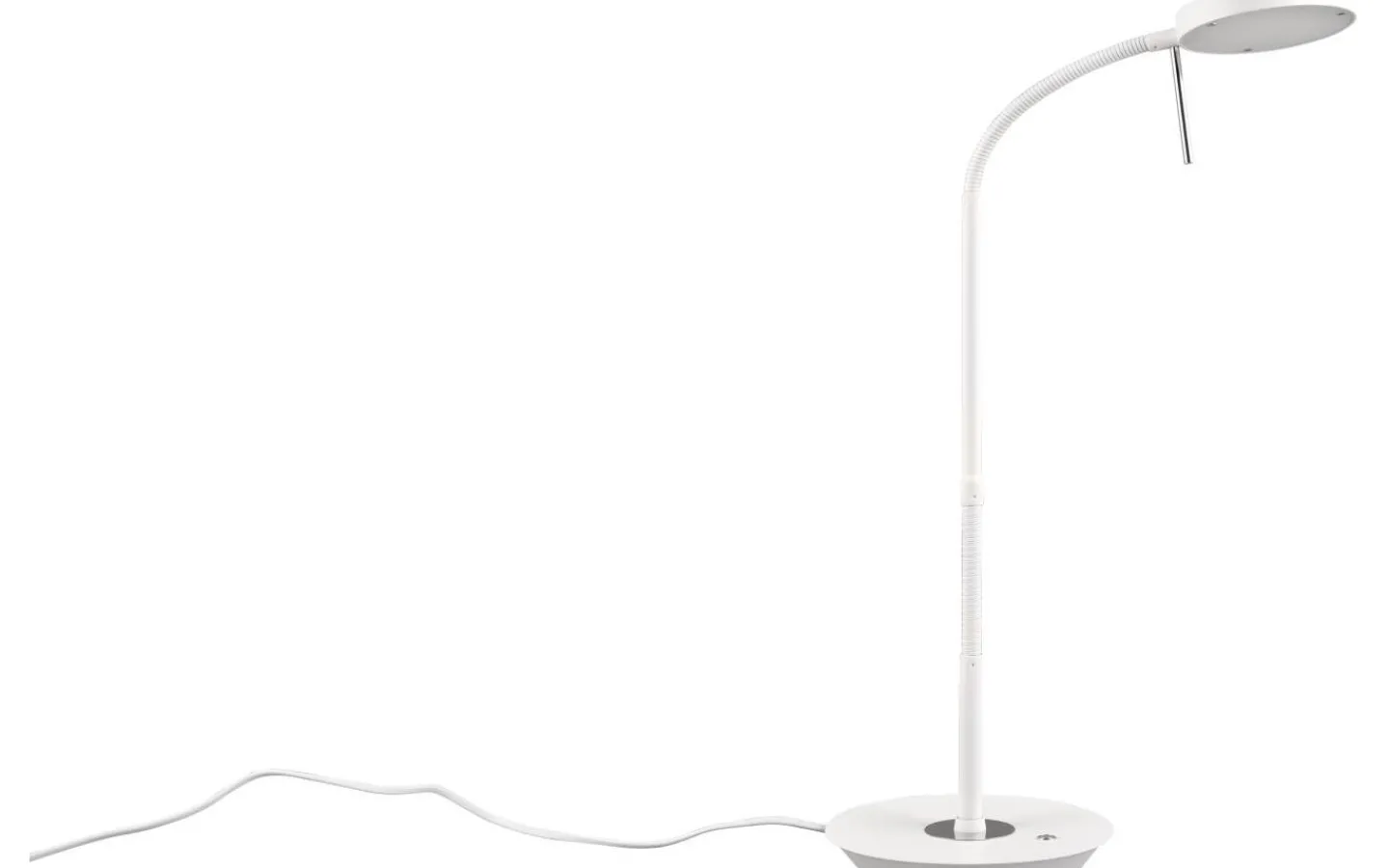 Skrivbordslampor-Trio Lighting Monza Skrivbordslampa LED mattvit