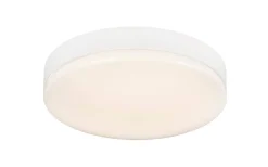 Badrumslampor Tak|Plafonder < Hidealite Moon Basic Plafond 32cm LED 3000K/4000K 15W Vit IP44