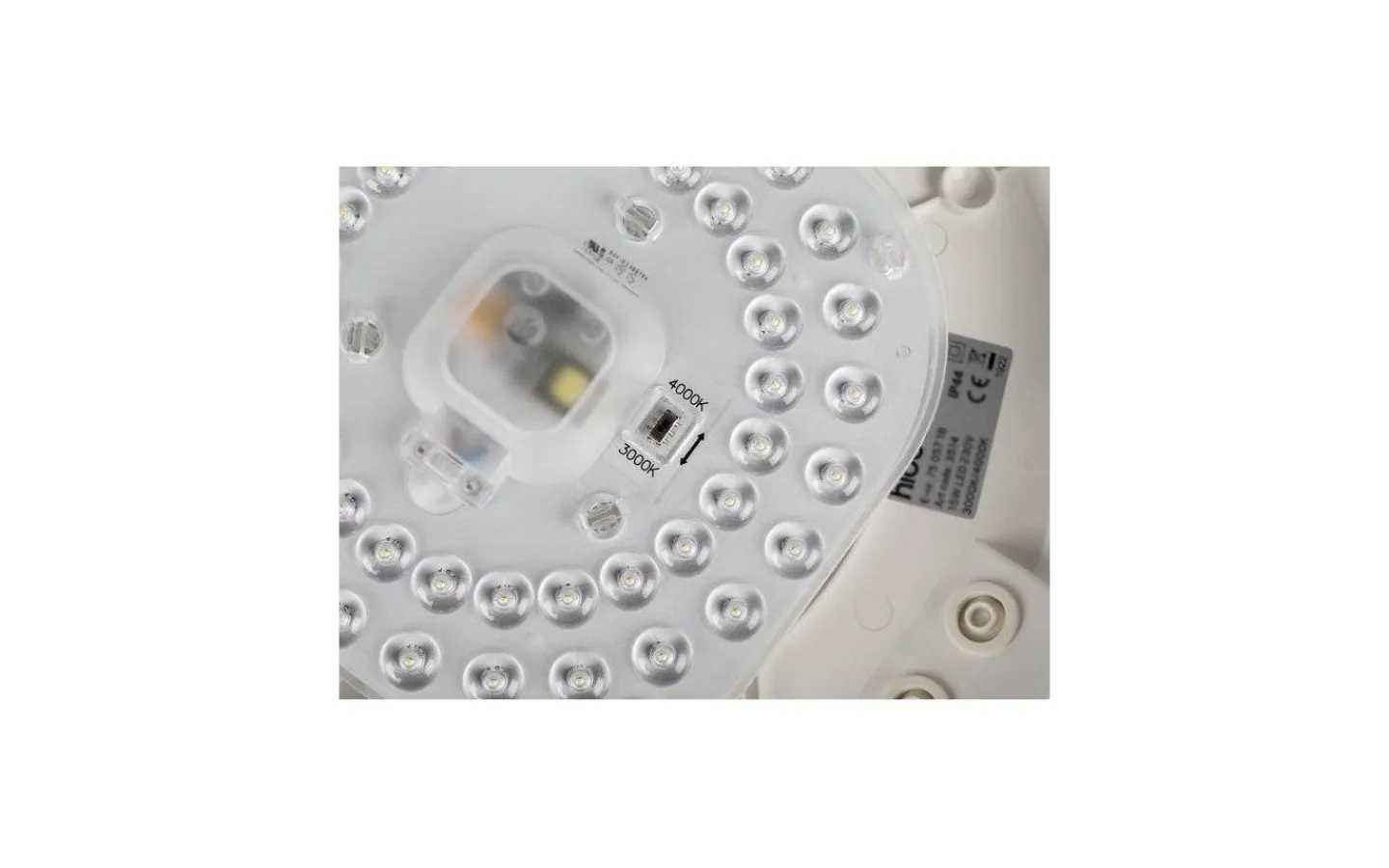 Badrumslampor Tak|Plafonder < Hidealite Moon Basic Plafond 32cm LED 3000K/4000K 15W Vit IP44