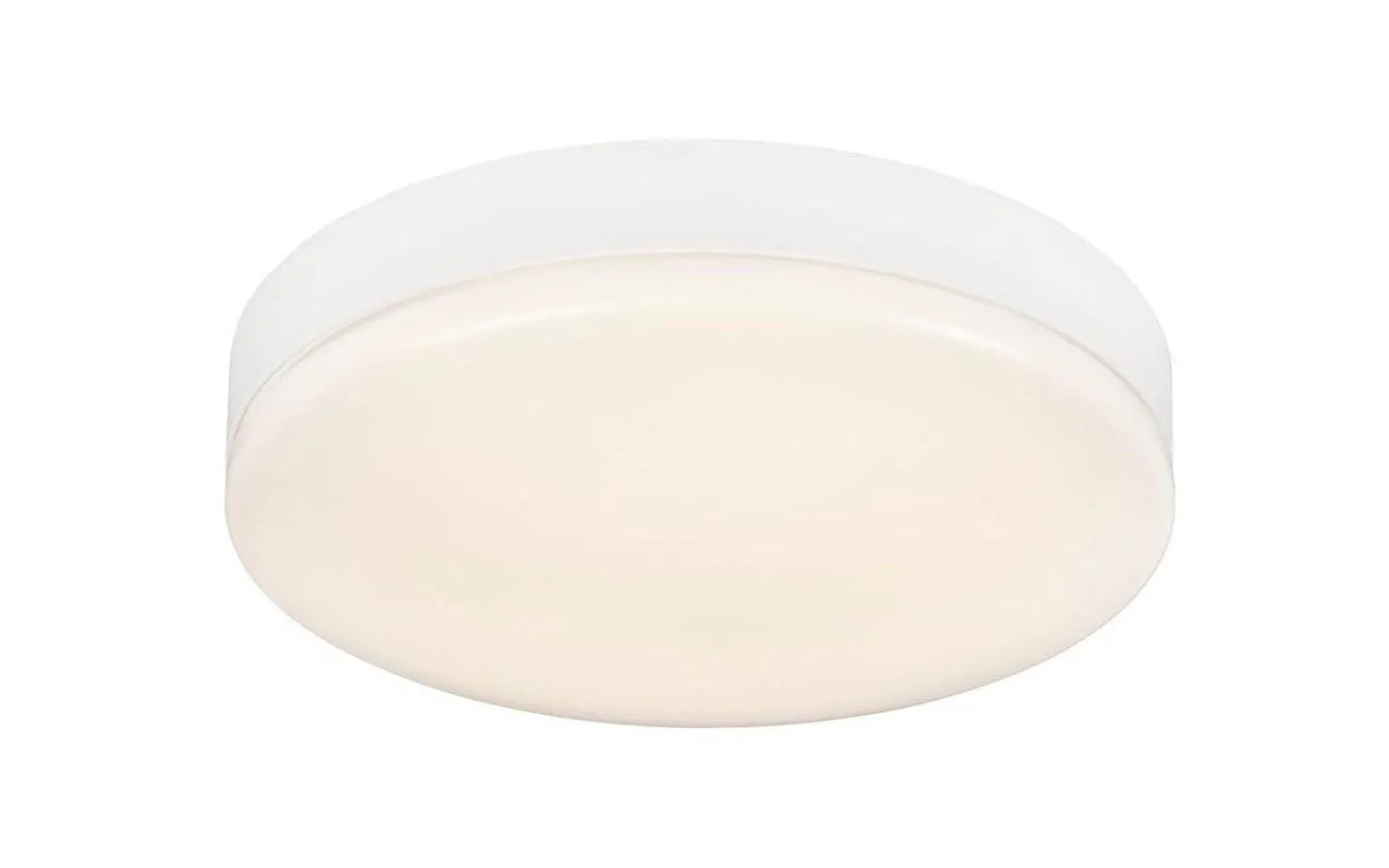 Badrumslampor Tak|Plafonder < Hidealite Moon Basic Plafond Sensor 32cm LED 3000K/4000K 16W Vit IP44