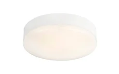 Badrumslampor Tak|Plafonder < Hidealite Moon Basic Plafond Sensor 26cm LED 3000K/4000K 11W Vit IP44