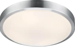 Badrumslampor Tak < Markslojd Moon Plafond 39cm LED 3000K 20W Silver IP44