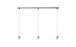 Avlånga Taklampor < Rendl More Taklampa 80cm 3L Matt Nickel
