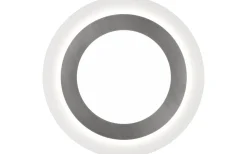 Plafonder < Trio Lighting Morgan Plafond LED 45cm vit/borstad stål