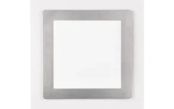 Plafonder-Trio Lighting Morgan Plafond LED 45x45cm vit/borstad stål