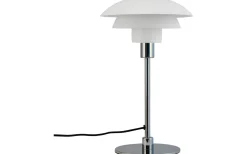 Bordslampor-Dyberg Larsen Morph D21 Bordslampa 35cm Vit/Krom