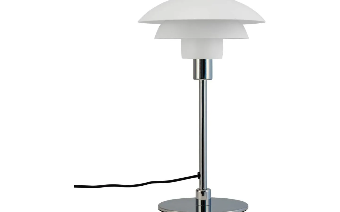 Bordslampor-Dyberg Larsen Morph D21 Bordslampa 35cm Vit/Krom
