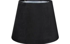 Enfärgade Runda Lampskärmar < Markslojd Morris Lampskärm Ø19cm Sammet Svart