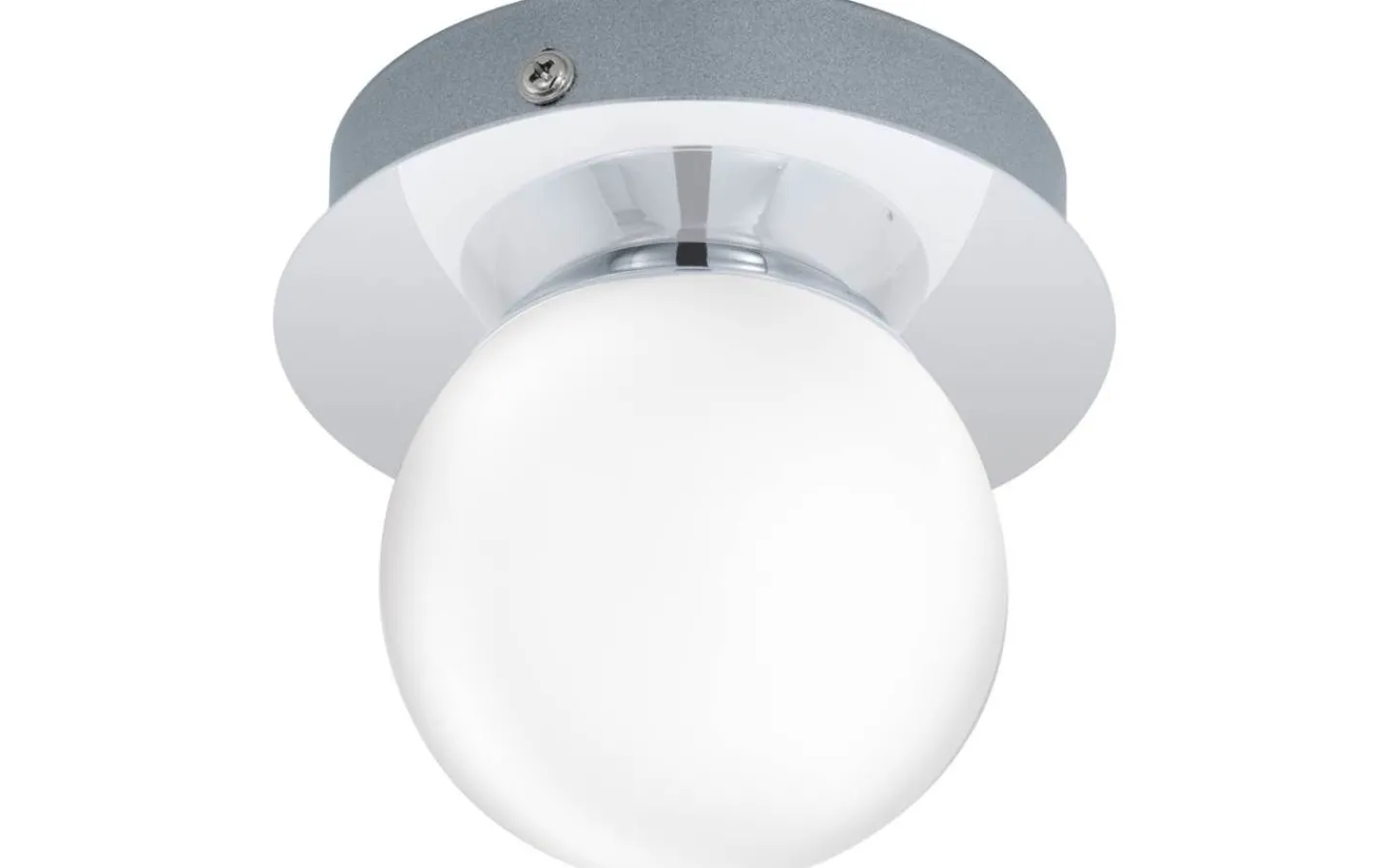 Badrumslampor Tak < Eglo Mosiano Plafond 11cm LED 3000K 3,3W Krom IP44
