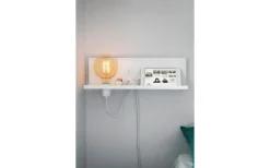 Sovrum|Läslampor-Markslojd Multi Vägglampa USB Vit