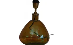 Lampfötter < Hallbergs Murano Lampfot 32cm Cognac