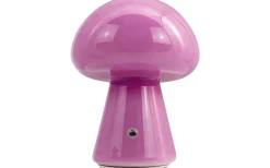 Uppladdningsbara Lampor Inomhus < Dyberg Larsen Mushroom Uppladdningsbar Bordslampa 21cm Lila