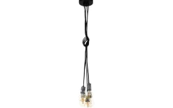 Stora Taklampor Ø50-69 Cm-Eglo Nagpur Taklampa 5L Svart/Vit