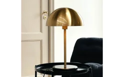 Bordslampor < Dyberg Larsen Nancy Bordslampa 51cm Mässing/Svart Marmor