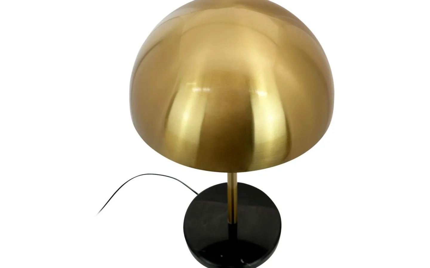 Bordslampor < Dyberg Larsen Nancy Bordslampa 51cm Mässing/Svart Marmor