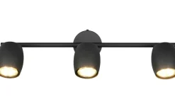 Avlånga Takspotlights|Takspot Med 3 Lampor-Reality Nancy Spotlight 3-delad GU10 mattsvart