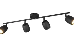 Avlånga Takspotlights|Takspot Med Minst 4 Lampor-Reality Nancy Spotlight 4-delad GU10 mattsvart