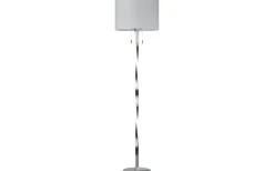 Golvlampor < Trio Lighting Nandor Golvlampa E27 + LED borstat stål