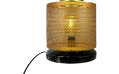 Bordslampor-Dyberg Larsen Nantes Bordslampa 35cm Mässing/Svart Marmor