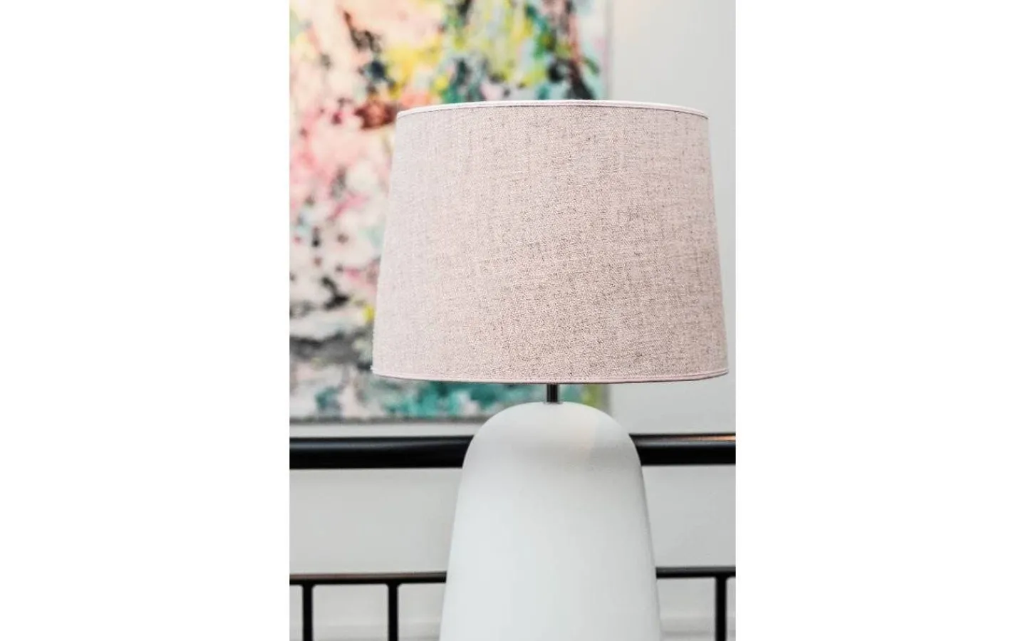 Lampfötter < Hallbergs Naomi Lampfot 46cm Vit