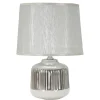 Bordslampor-Mauro Ferretti Napoli Bordslampa 29cm Vit/Silver