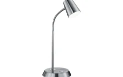 Skrivbordslampor-Trio Lighting Narcos Skrivbordslampa LED i borstat stål